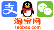 Alipay, WeChat Pay, QQ Pay